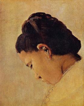 喬治 脩拉 Head of a Girl